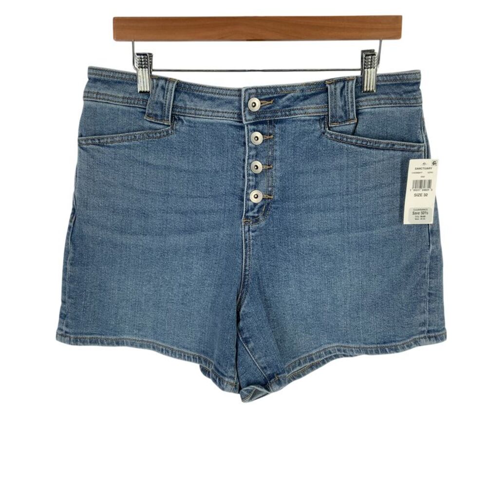 Sanctuary Women Luna Denim Short Blue 32